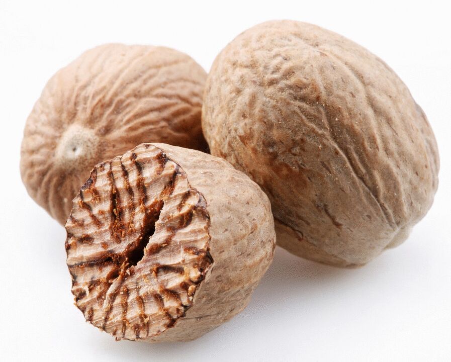 A noz-moscada é um poderoso estimulante que aumenta perfeitamente a potência masculina.