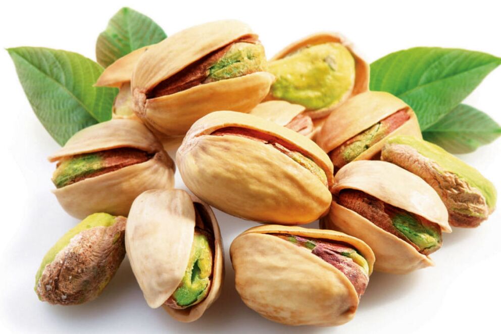 O pistache é uma das nozes mais deliciosas que aumentam a potência masculina.
